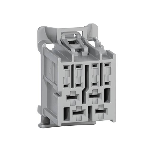 1600260004 AK50 HYBRID RCPT 12 CKT LTGRY KE