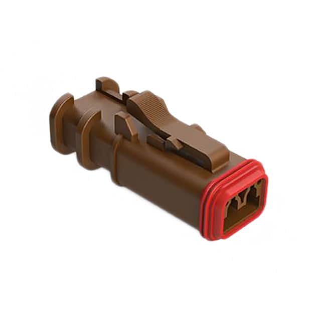 AT06-2S-OMBRN CONN PLUG HSG 2POS