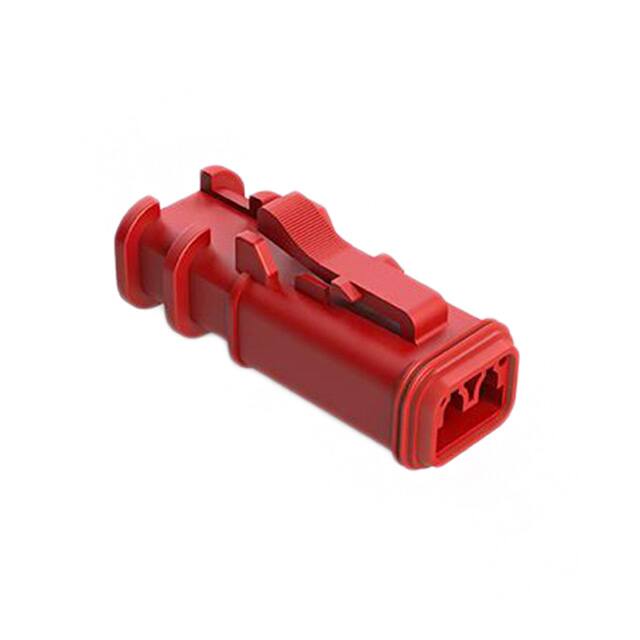 AT06-2S-OMRED CONN PLUG HSG 2POS