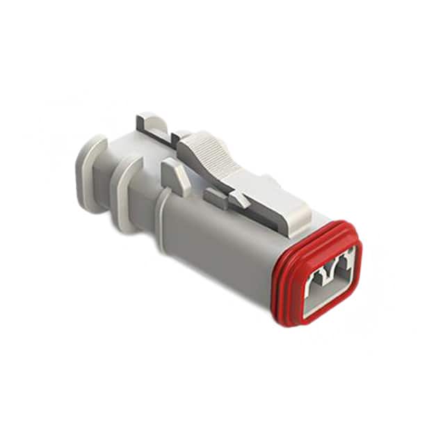 AT06-2S-OMWHT CONN PLUG HSG 2POS