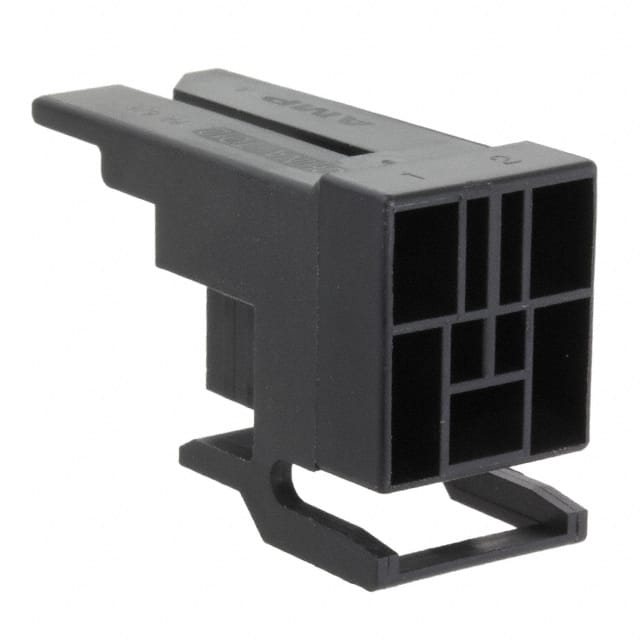 521116-2 CONN PLUG HSG 3POS BLK
