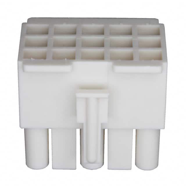 0019091156 CONN RCPT HSG 15POS 6.71MM