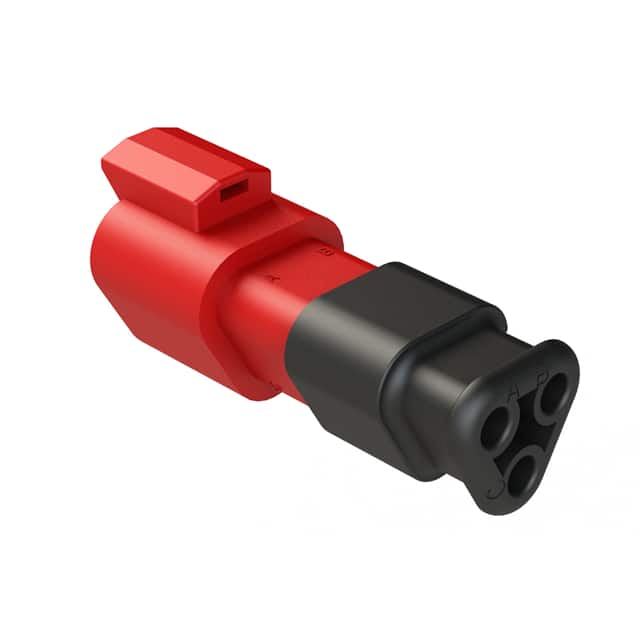 AT04-3P-SR01RED CONN RCPT HSG 3POS