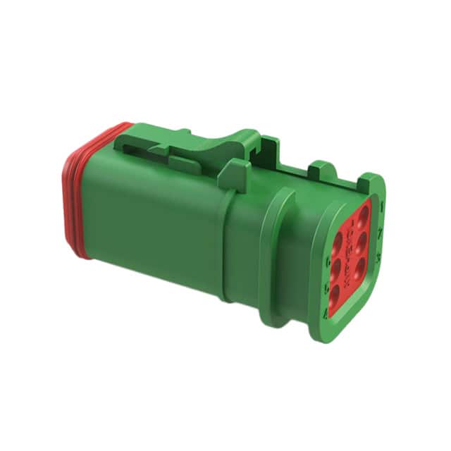 AT06-6S-OMGRN CONN PLUG HSG 6POS