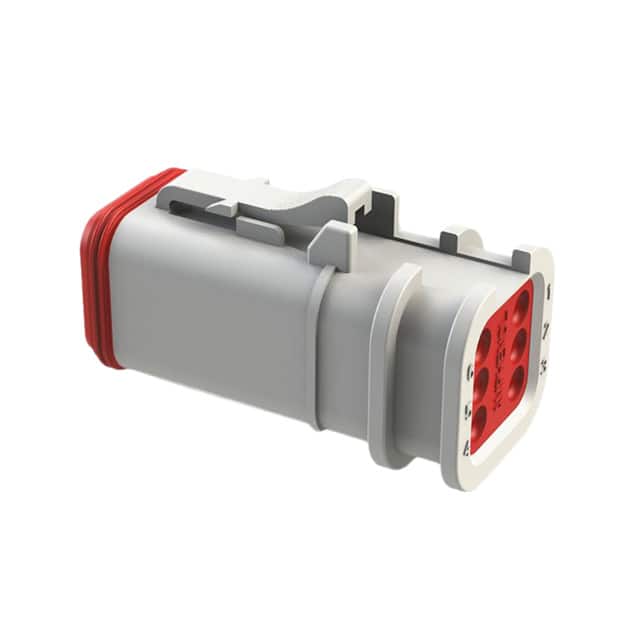 AT06-6S-OMWHT CONN PLUG HSG 6POS