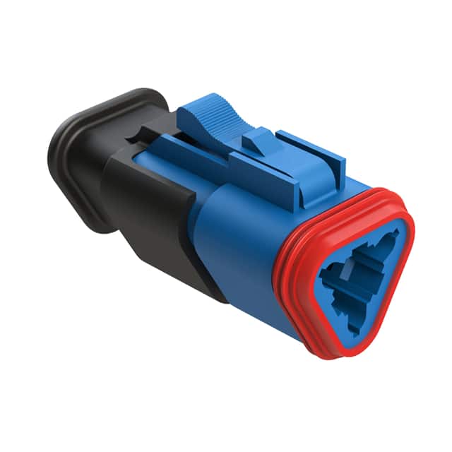 AT06-3S-SR01BLU CONN PLUG HSG 3POS