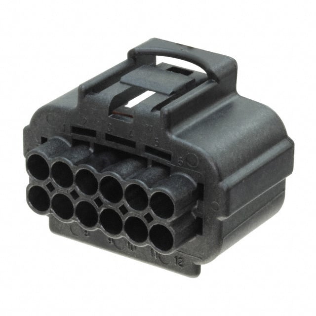 184099-1 CONN PLUG HSG 12POS 4.80MM
