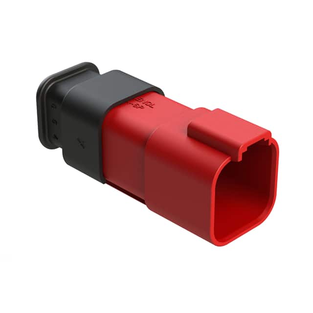 AT04-6P-SR02RED CONN RCPT HSG 6POS