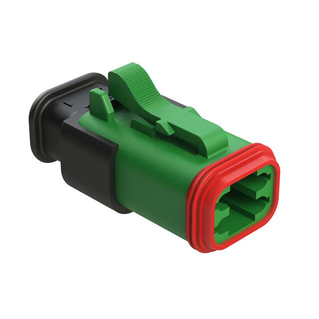 AT06-4S-SR02GRN CONN PLUG HSG 4POS
