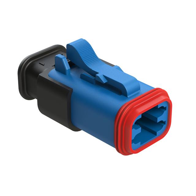AT06-4S-SR02BLU CONN PLUG HSG 4POS