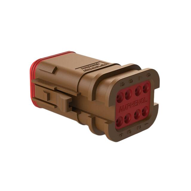 AT06-08SD-OMBRN CONN PLUG HSG 8POS