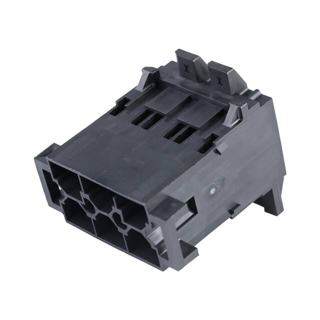 0439382201 CONN PLUG HSG 6POS 10.00MM