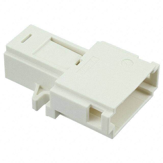 DW05P01CZZ2 CONN PLUG HSG 1POS IVORY