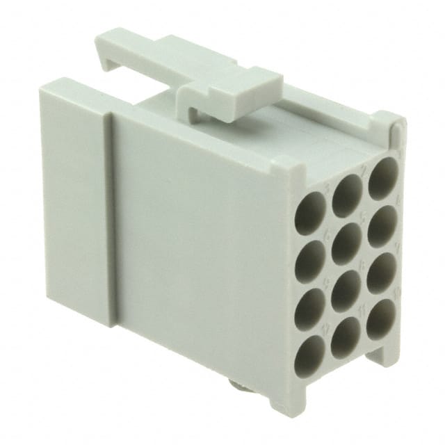 TFR12PA10 CONN PLUG HSG 12POS 5.08MM