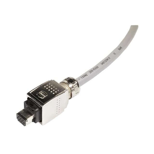 09352620401 HAN PP SIGNAL 10-POLE PLUG METAL