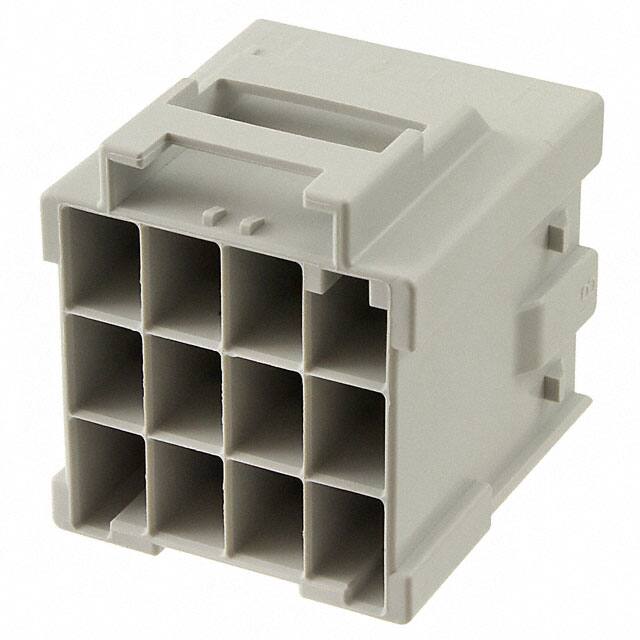 5-1971874-4 CONN RCPT HSG 12POS 6.00MM