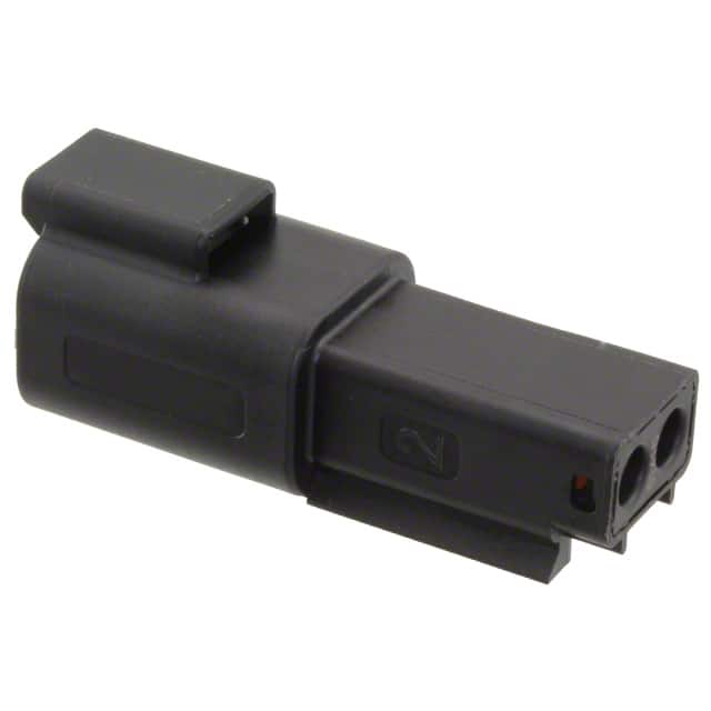 0934441101 CONN RCPT HSG 2POS BLACK