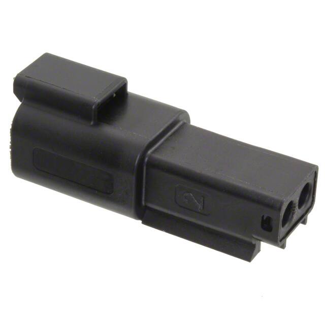 0934441201 CONN RCPT HSG 2POS BLK