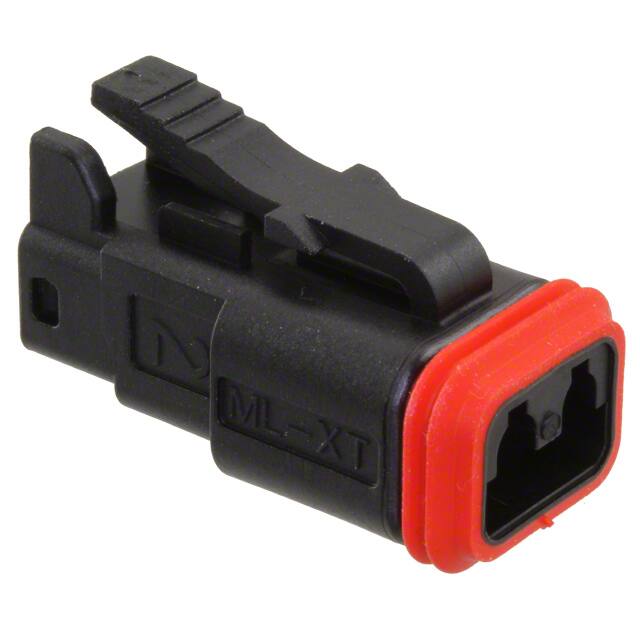 0934451201 CONN PLUG HSG 2POS BLACK