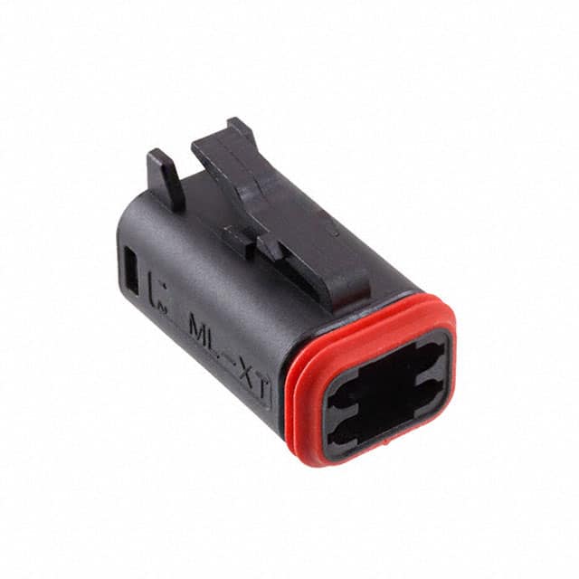 0934453201 CONN PLUG HSG 4POS BLACK