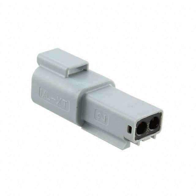 0934441102 CONN RCPT HSG 2POS GRY