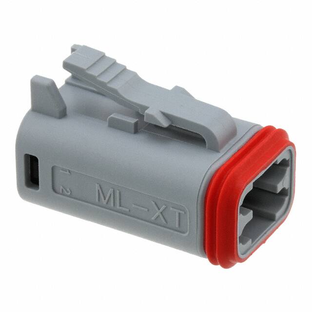 0934453102 CONN PLUG HSG 4POS ASSY GRY