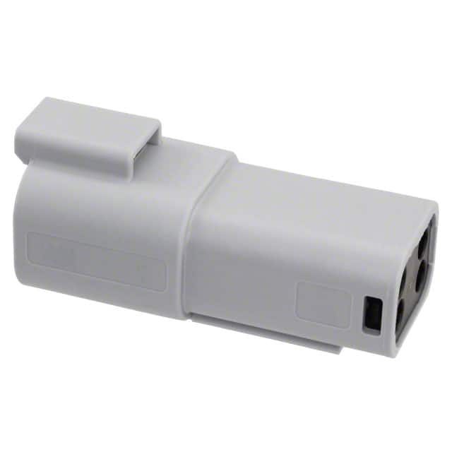 0934443202 CONN RCPT HSG 4POS GRAY