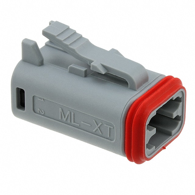 0934453202 CONN PLUG HSG 4POS GRY