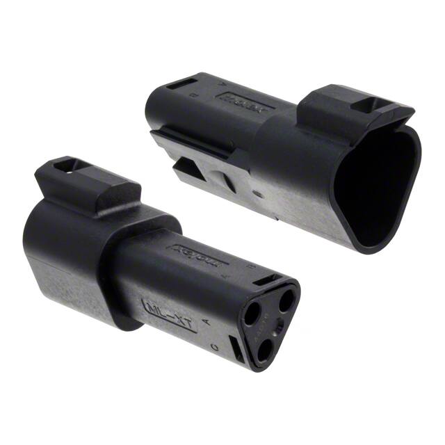 0934442201 CONN RCPT HSG 3POS BLK