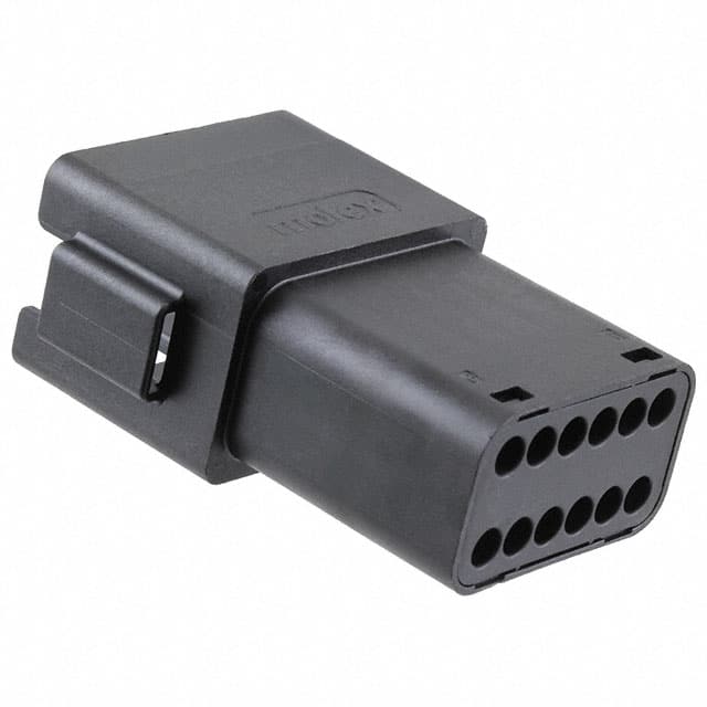 0934446221 CONN RCPT HSG 12POS BLK