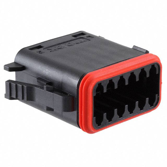 0934456221 CONN PLUG HSG 12POS BLK