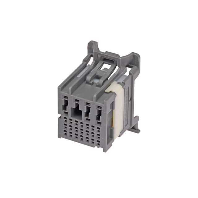 1600140001 CONN RCPT HSG 28POS DRK GRAY