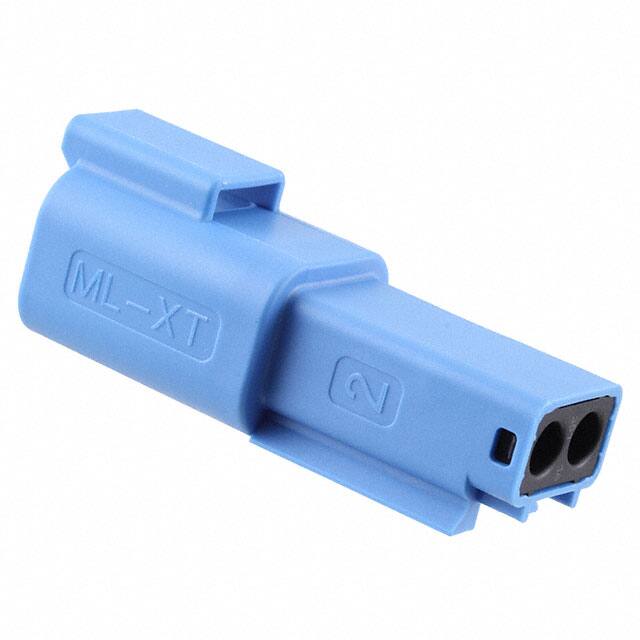 0934441204 CONN RCPT HSG 2POS BLUE