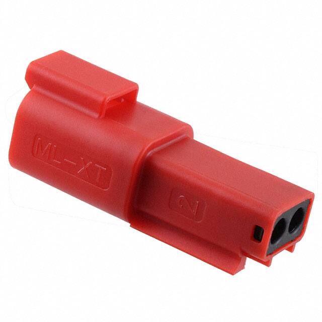 0934441209 CONN RCPT HSG 2POS RED