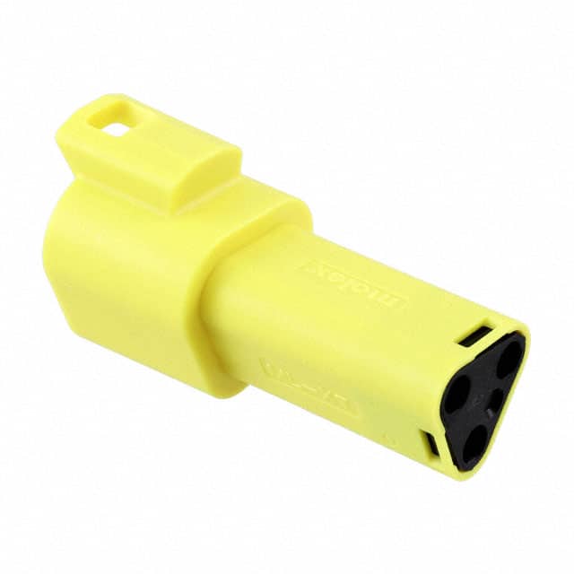 0934442205 CONN RCPT HSG 3POS YELLOW