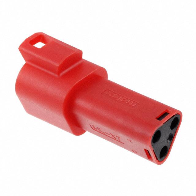 0934442109 CONN RCPT HSG 3POS RED