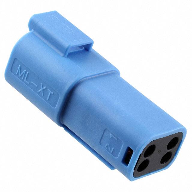 0934443104 CONN RCPT HSG 4POS BLU