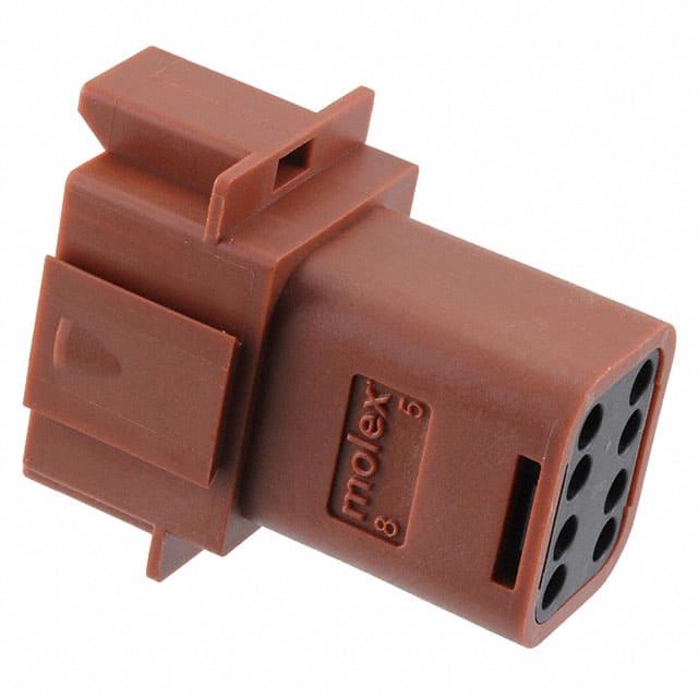 0934445147 CONN RCPT HSG 8POS BROWN