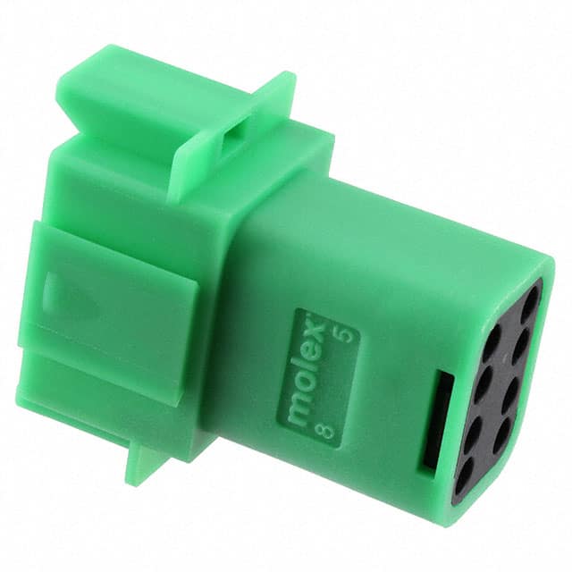 0934445233 CONN RCPT HSG 8POS GRN