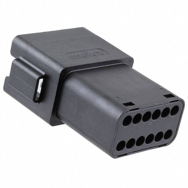 0934446121 CONN RCPT HSG 12POS BLK
