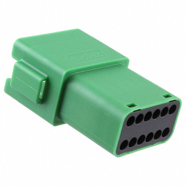 0934446133 CONN RCPT HSG 12POS GRN
