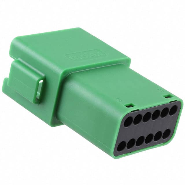 0934446233 CONN RCPT HSG 12POS GRN
