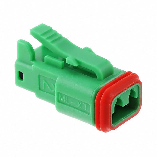 0934451203 CONN PLUG HSG 2POS GREEN