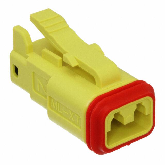 0934451105 CONN PLUG HSG 2POS YELLOW