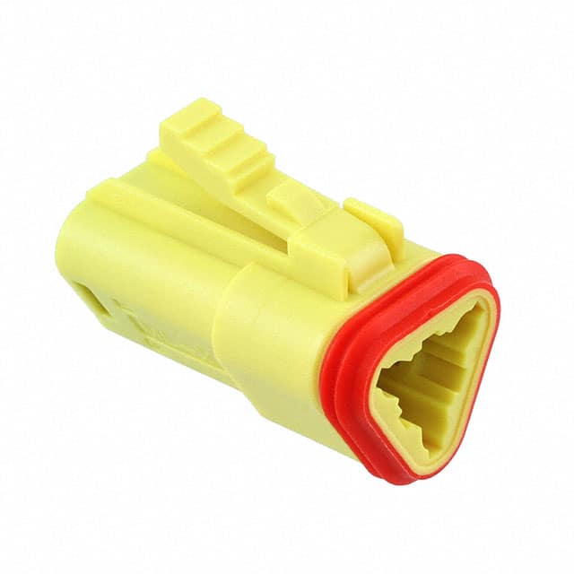 0934452205 CONN PLUG HSG 3POS YELLOW