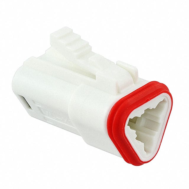 0934452206 CONN PLUG HSG 3POS WHITE