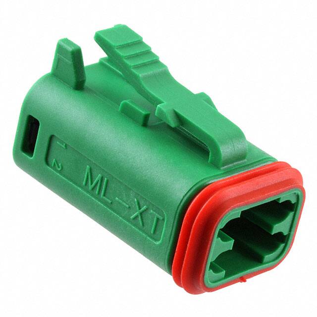 0934453203 CONN PLUG HSG 4POS GREEN