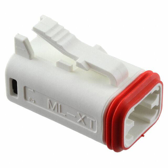 0934453206 CONN PLUG HSG 4POS WHITE