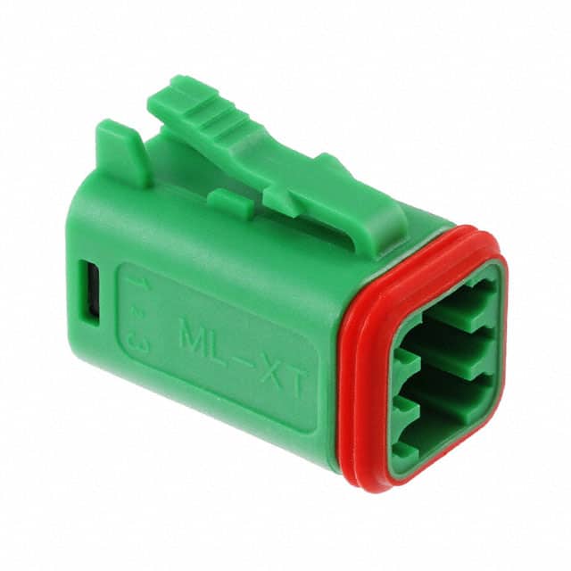 0934454103 CONN PLUG HSG 6POS GREEN
