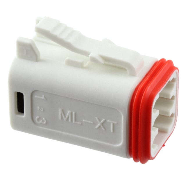 0934454206 CONN PLUG HSG 6POS WHITE